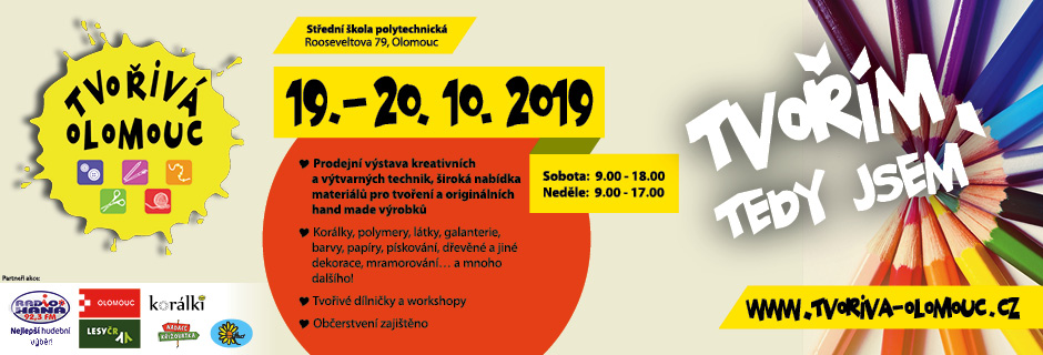 Olomouc 創意展 捷克 Tvořivá Olomouc Czech Republic 19.10~20 2019